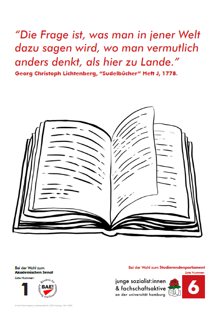 Plakat Buch von 2023